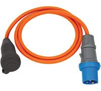 Cavo adattatore Brennenstuhl spina CEE230V Schuko arancione 1,5 m