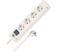 Brennenstuhl Presa multipla a 4 vie Bremounta, bianca, 1,5m, H05VV-F 3G1,5 Quantità:1