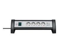Brennenstuhl 1156250534 multipresa con interruttore 4 scomparti schuko