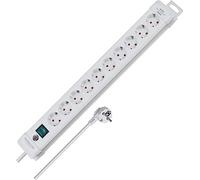 Brennenstuhl Multipresa 1952200100 con interruttore 10 scomparti Bianco Schuko
