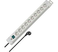 Brennenstuhl 1955500100 Multipresa con interruttore 10 scomparti Bianco Schuko