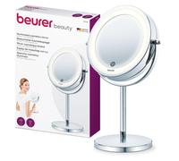 BS 55 Specchio Cosmetico Illuminato a LED con Ingrandimento 7X Doppia Superficie
