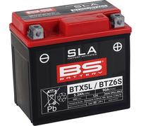 BS BATTERY 300670 BTX5L/BTZ6S SLA RIEJU MARATHON 125 CROSS LC 2011