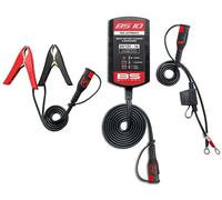 BS BATTERY 700570 CHARGER BS10 6V/12V-1A - UK PLUG 12 V-1 A SPINA REGNO UNITO
