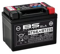 BS Battery Batteria SLA senza manutenzione attivata in fabbrica - BTX4L+ / BTZ5S
