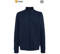 BS Felpa PRINCE Leggera con Zip Intera in Cotone BLU Tg. L PREZZO OUTLET