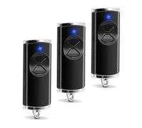 BS HSE2-868-BS, HSE4-868-BS, HS1-868-BS, HS4-868-BS, 2 canali, rolling code, con batteria, apertura garage telecomando di ricambio (3 pezzi)