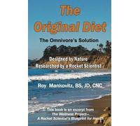 BS JD CNC Roy Mankovitz The Original Diet - The Omnivore's Solution (Tascabile)