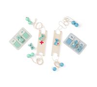 BS Toys - Gioco da tavolo Salvataggio dei cani con barelle e letti - 4+ Anni