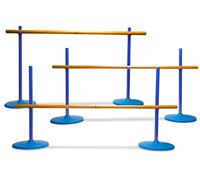 BS Toys Hurdles - Obstacle game - Limbo game - Ideal For Outdoors - Suitable For