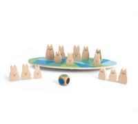 BS Toys Jeu D'Équilibre Lapins en Bois - Jeu Éducatif Et Amusant - Renforce Comp
