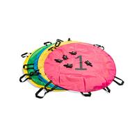 BS Toys Paracadute di Scoiattolo - Gioco di volo e conteggio per bambini, idee di gioco divertenti e facili da comprendere, contiene paracadute per 2-20 giocatori