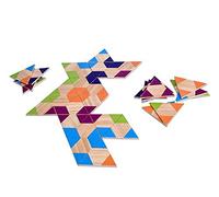 BS Toys Triangolo Domino, Multicolore, 5.0000, GA319