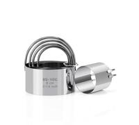 BS-VOG Coppapasta Tondi Set 5 pezzi, Formine per Biscotti, Stampi Biscotti in acciaio inossidabile, Strumento circolare professionale per appassionati di pasticceria e pasticceri casalinghi