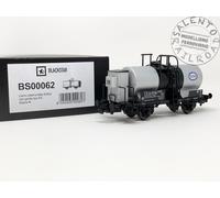 BS00062 carro cisterna Mbe FS "ESSO" con garitta Res. Vado Ligure - ep. III