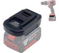 BS18EIN, adattatore per batteria Bosch su per Einhell, adattatore per batteria Bosch Professional 18 V, BAT609 BAT612 per Einhell 18 V (nessuna batteria)