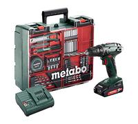 BS18LI SET Trapano avvitatore 2x18V 2Ah Li-ion + 74 accessori + valigetta