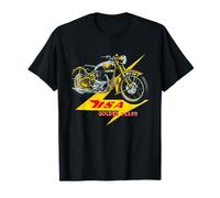 BSA 650 Golden Flash Moto Retro Fulmine Bolt Maglietta