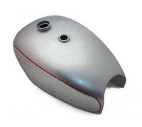BSA A10 Cromo Placcato & Argento Benzina 4 Gallone Tank 3.5 " Rotondo Monogram