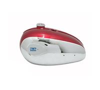 BSA A65 Fulmine 4 Gallone Ciliegia Dipinta Cromo Serbatoio Con Cappello Aes