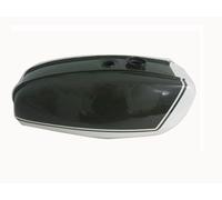 BSA A65 Fulmine Verde E Bianco Dipinta Gas Benzina Serbatoio 1970'S Aes
