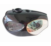 BSA A65 Spitfire Firebird Serbatoio Benzina Cromato E Nero Dipinto 1960 AEs