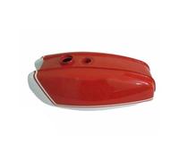 BSA A65 Thunderbolt Fulmine Arancio Bianco Dipinta Benzina Gas Serbatoio 600m