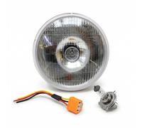BSA A7 A10 A50 A65 B25 C25 LUCAS FANALE ANTERIORE 7" POLLICI E PORTA BULBO H4