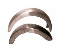 BSA Anteriore & Posteriore Parafango FENDER Set Crudo Bare Metallo A7 A10 Mitici