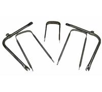 BSA Anteriore Posteriore Parafango Stays Attillato Bare Metallo 1950 C11 C10
