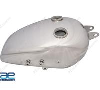 BSA B2 250cc Serbatoio Carburante Front in Acciaio Cromato per Petrol