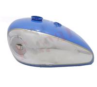 BSA B33 Oscillante Braccio 1955 Blu Dipinta Cromo Benzina Gas Serbatoio 2 GAL