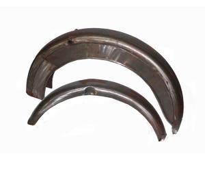 BSA Bantam Anteriore E Posteriore Parafango FENDER Set Bare Metallo Pronto A Aes