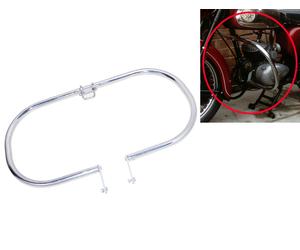 BSA Bantam Colpo Barrette Gamba Protezione Acciaio Cromato Placcato Aes