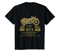 BSA Bantam Retro Moto 1969 Bambini Maglietta