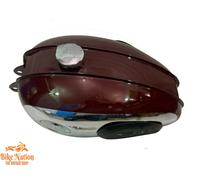 BSA C10 C11 C12 C11G 250 STANTUFFO MODELLO MAROON & CROMATO & GINOCCHIERA...
