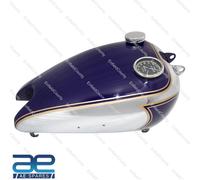 BSA C11 C10 Blu Cromo Benzina Serbatoio Con Speedo +Tappo + Rubinetto Aes