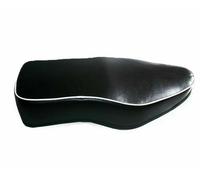 BSA Doppio Sedile Nero Leatherite con Bianco Schiuma