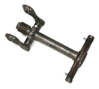 BSA M20 M21 Supporto Manubrio A T Bar In Acciaio Grezzo