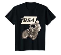 BSA Moto Jeff Smith 500cc Moto Racer Bambini Maglietta