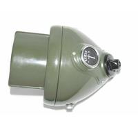 BSA WD M20 1942 Fari Anteriori Blackout 6.5" Verde Militare Tipo Lucas