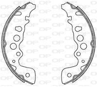 BSA2017.00 OPEN PARTS Kit ganasce freno per CHEVROLET,SUZUKI