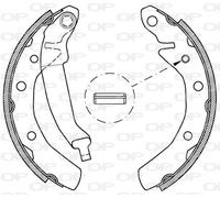 BSA2032.00 OPEN PARTS Kit ganasce freno per CHEVROLET,DAEWOO,FSO,PROTON