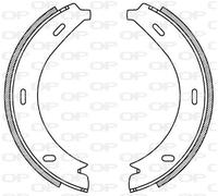 BSA2195.00 OPEN PARTS Kit ganasce freno per MERCEDES-BENZ