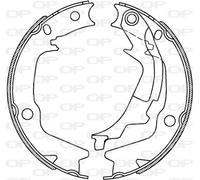 BSA2232.00 OPEN PARTS Kit ganasce freno per HYUNDAI,KIA