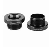 BSA30 Set di cuscinetti esterni del movimento centrale per bici da strada da 30 mm Durezza ad alta resistenza Installazione semplice per appassionati di ciclismo Lega di alluminio