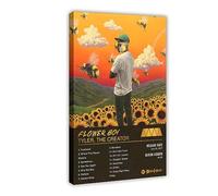 BSapp Tyler, poster con copertina di album "Il creatore", 3 poster su tela, decorazione per camera da letto, sport, ufficio, camera da letto, regalo, 40 x 60 cm