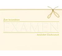 bsb 631099-2 - Biglietto d'auguri per busta esame superato, colore: Beige