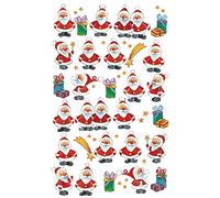 bsb Adesivi Natalizi Piccoli Babbo Natale