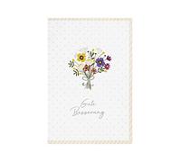 bsb Biglietto di auguri generale per il recupero Buon miglioramento con bouquet, 421266-2